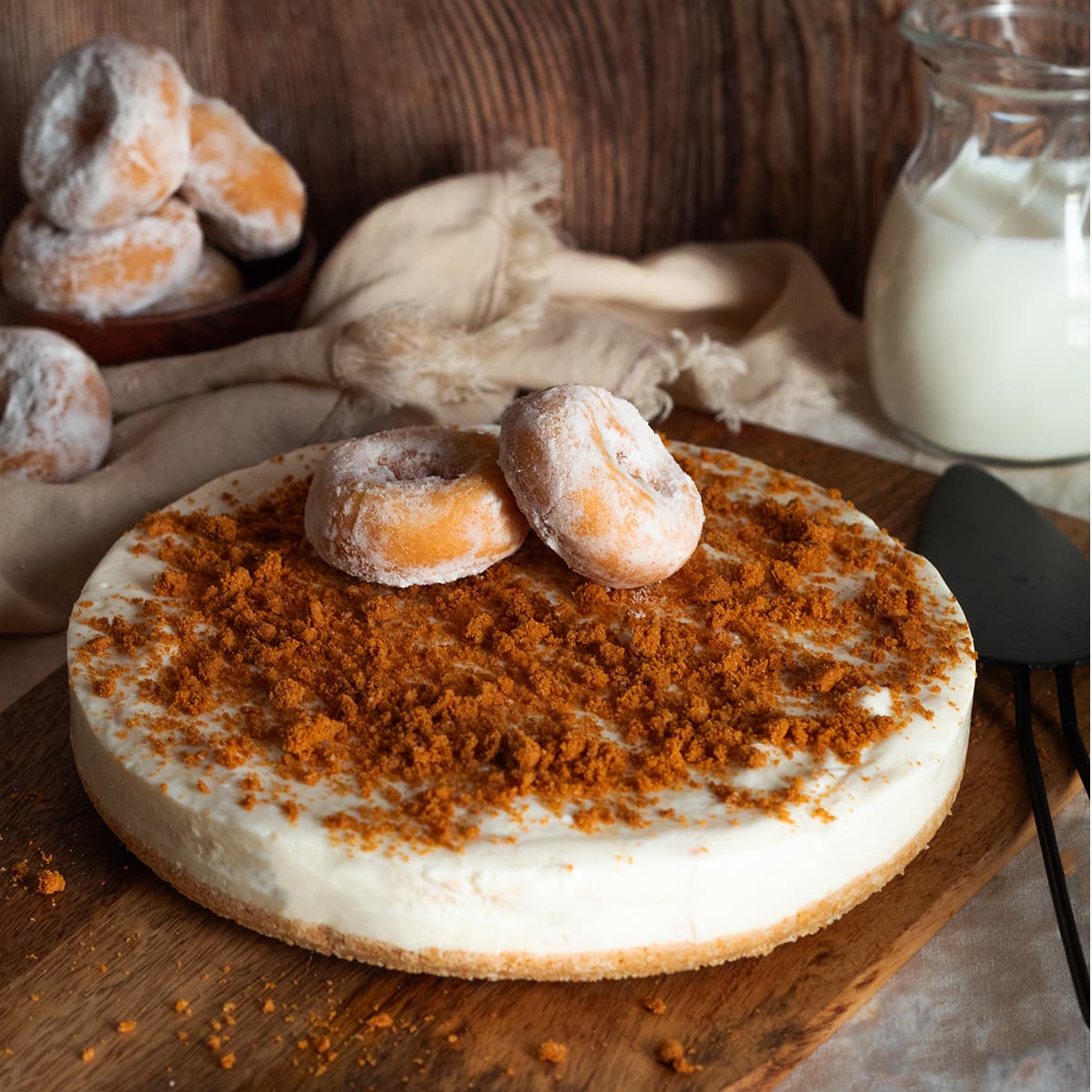 Tarta de donuts sin horno en Olla GM
