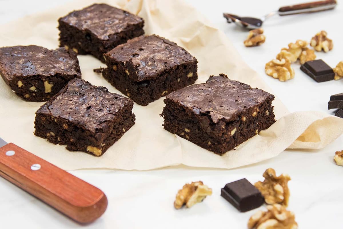 Brownie de avellanas en Mambo