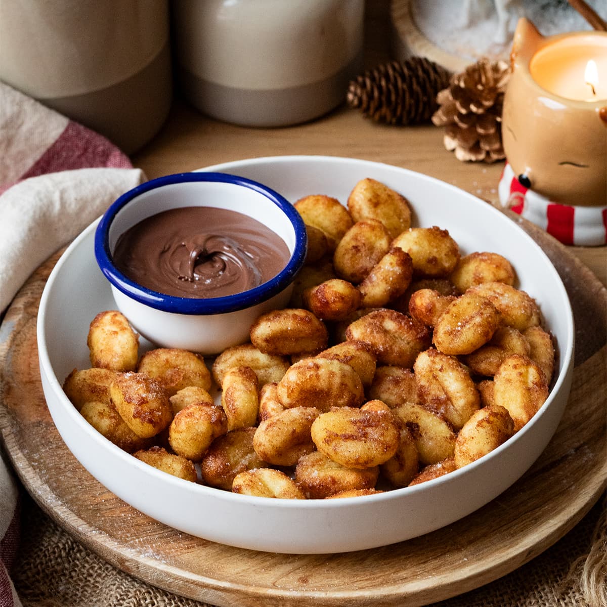 Churros de ñoquis en Cecofry