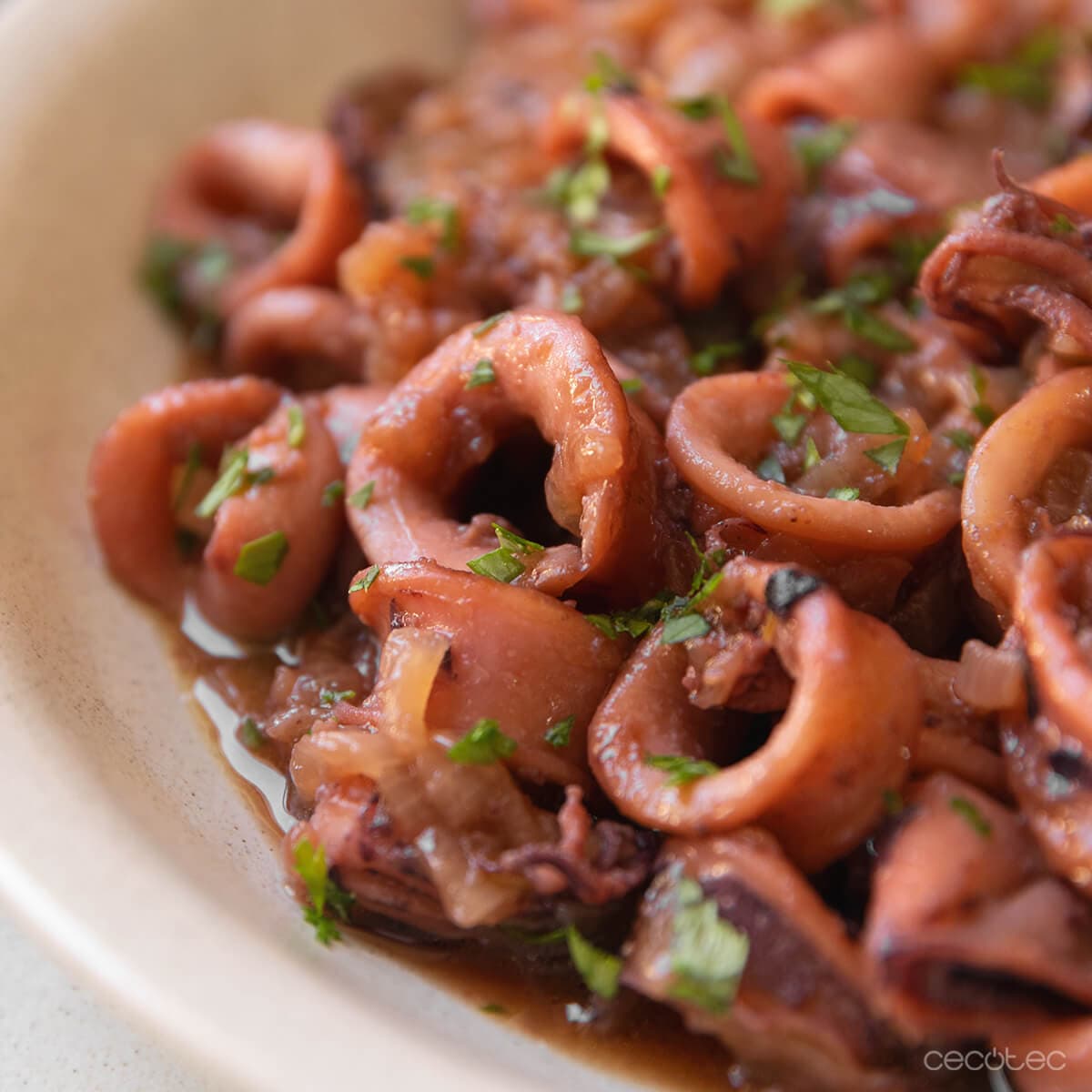 Calamares a la cerveza en Ollas GM