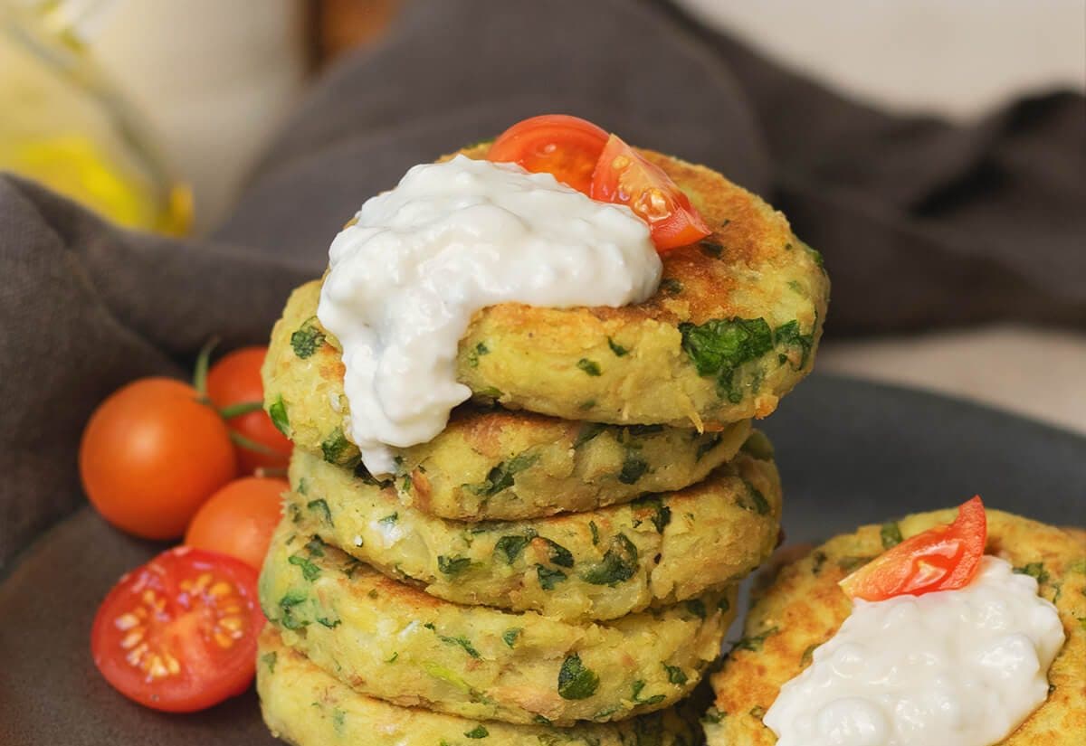 Hamburguesas de patata en Ollas GM