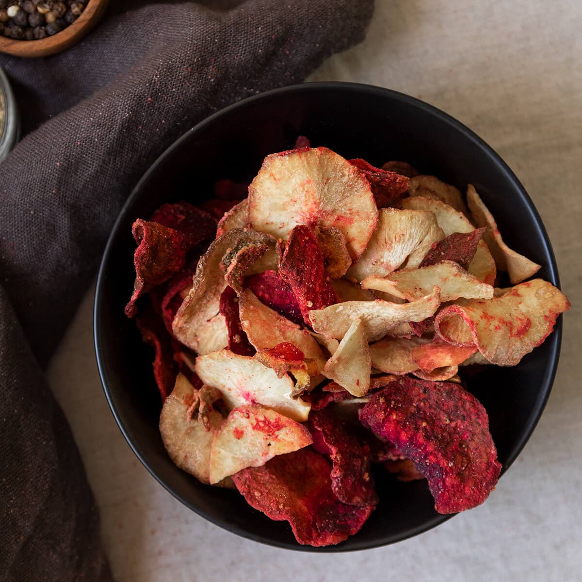 Chips vegetales en Cecofry