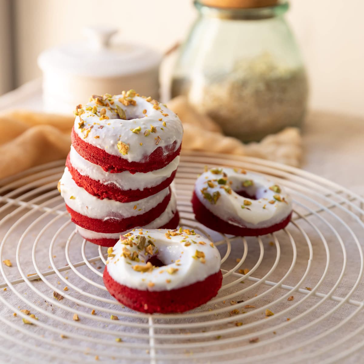 Donuts de red velvet en Mambo