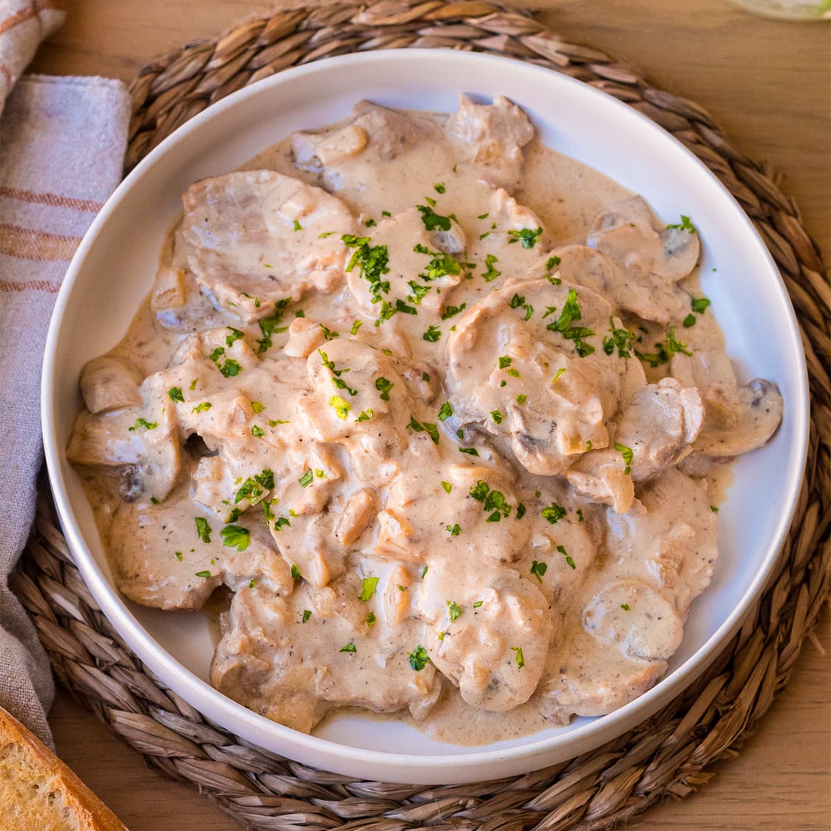 Solomillo en salsa en Olla GM