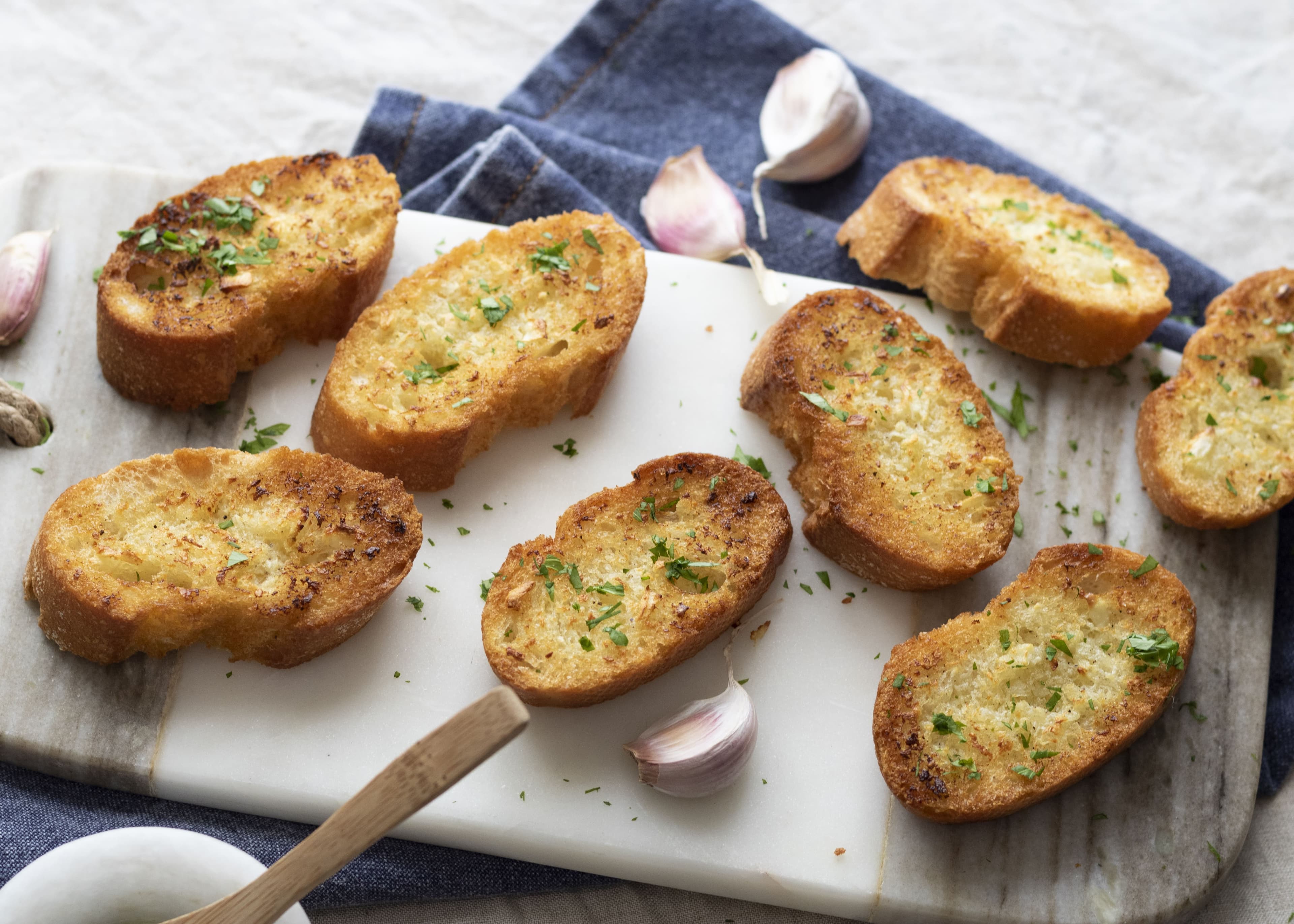 Pan de ajo en Cecofry