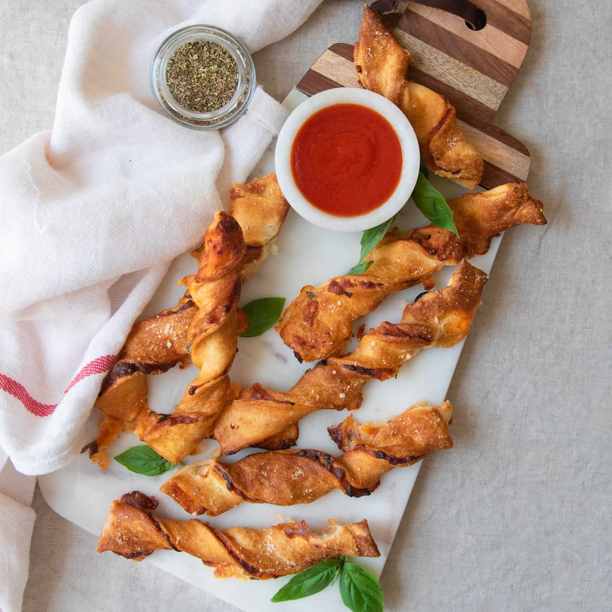 Pizza stick en Cecofry