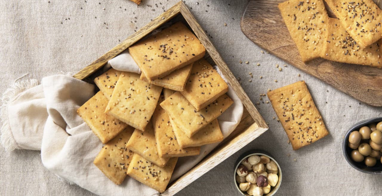 Crackers de queso