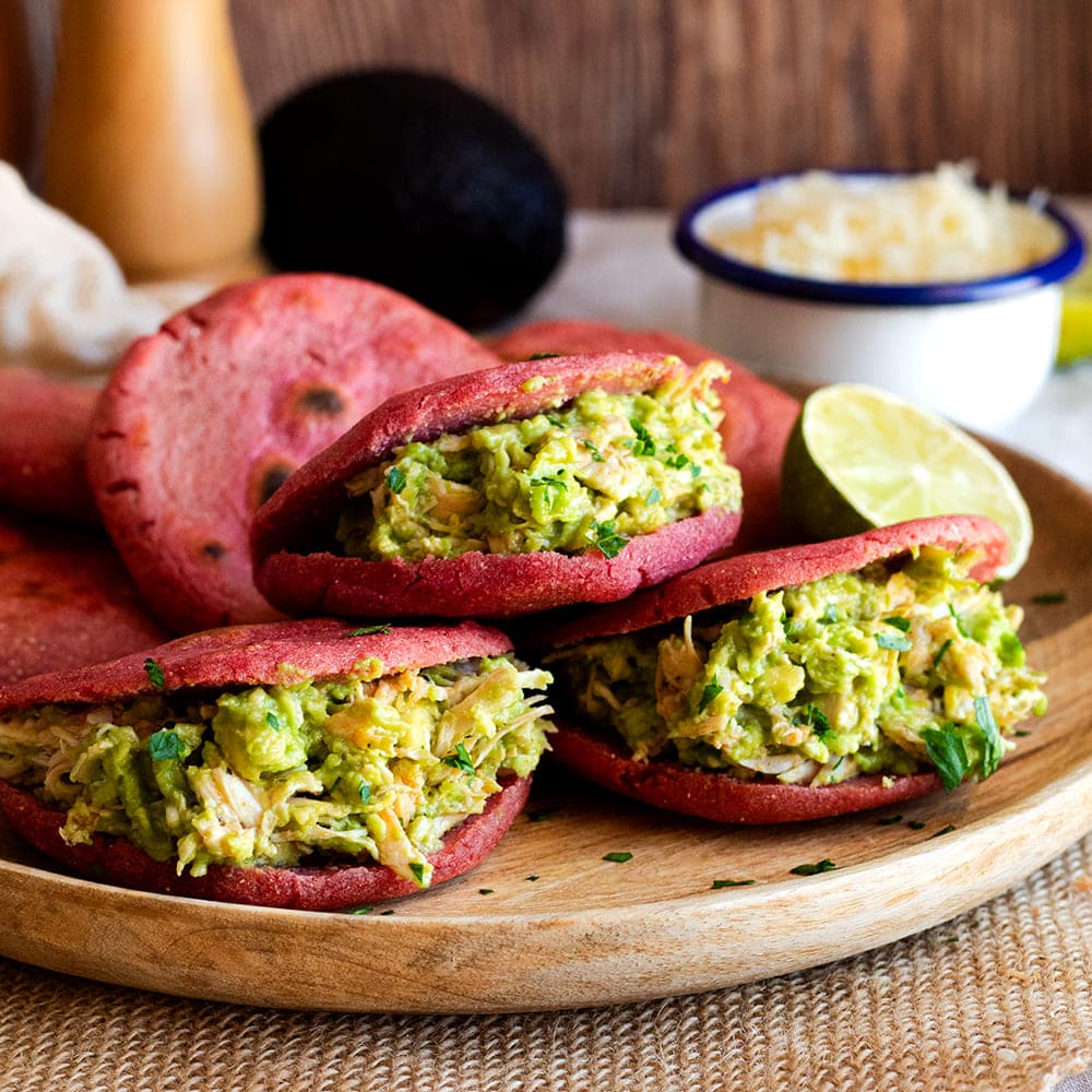 Arepas de Remolacha en Mambo