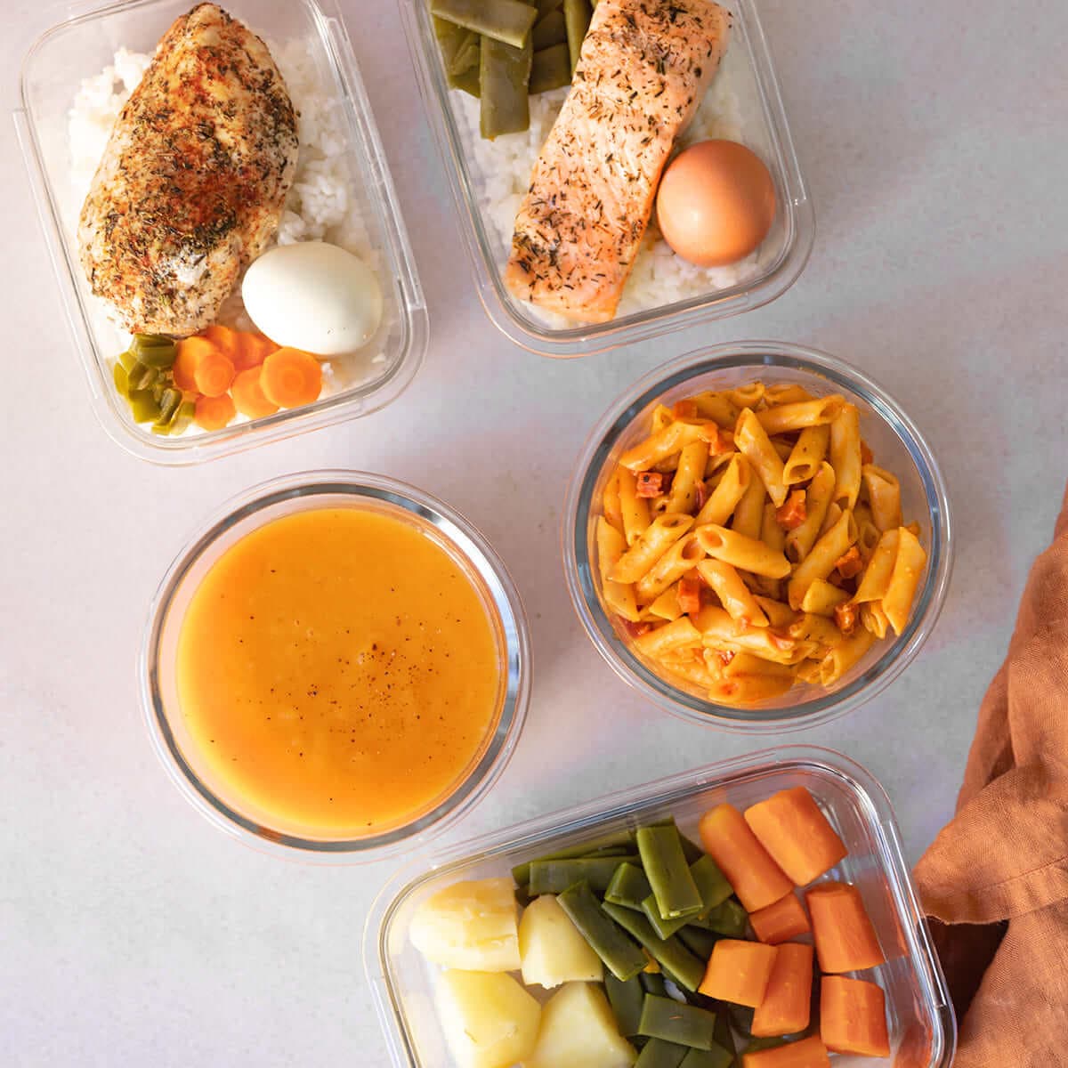 Batch cooking en 45 minutos en Ollas GM