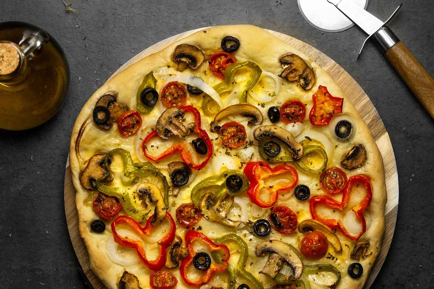 Pizza vegetal