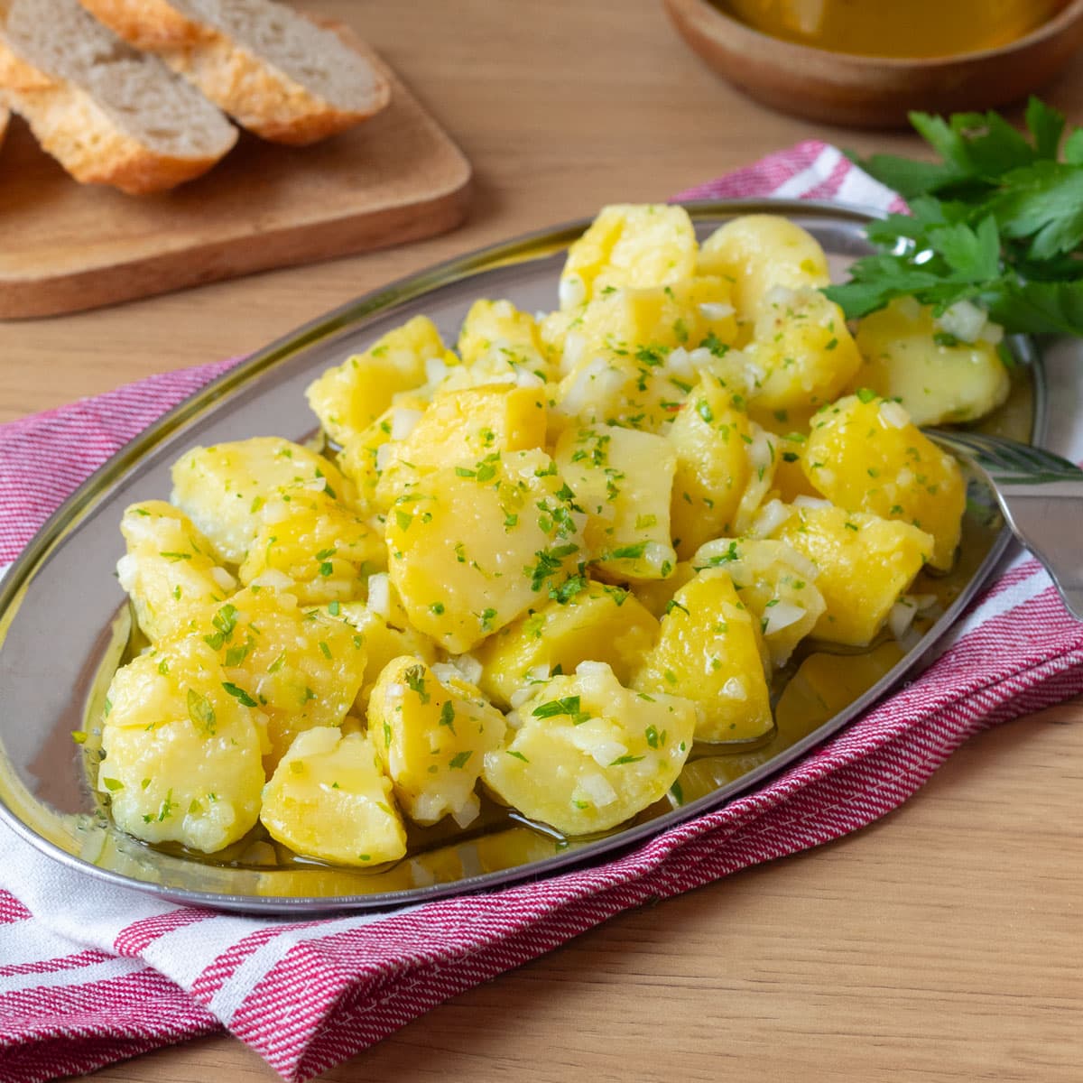 Papas aliñás en Olla GM