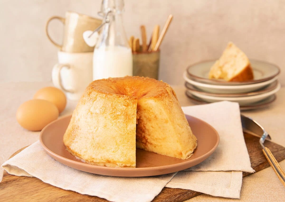 Pudin de aprovechamiento en Mambo