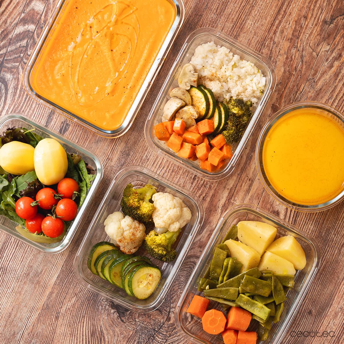 Batch cooking vegetal en Mambo