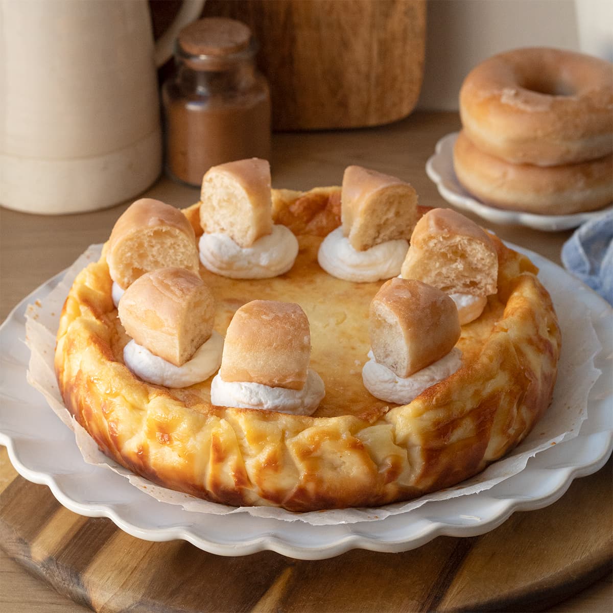 Cheesecake donuts en Mambo y Olla GM