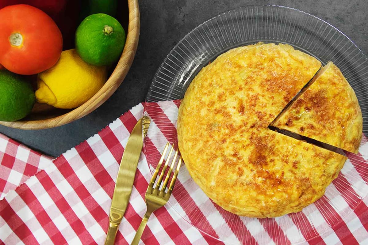Tortilla de patata saludable en Mambo
