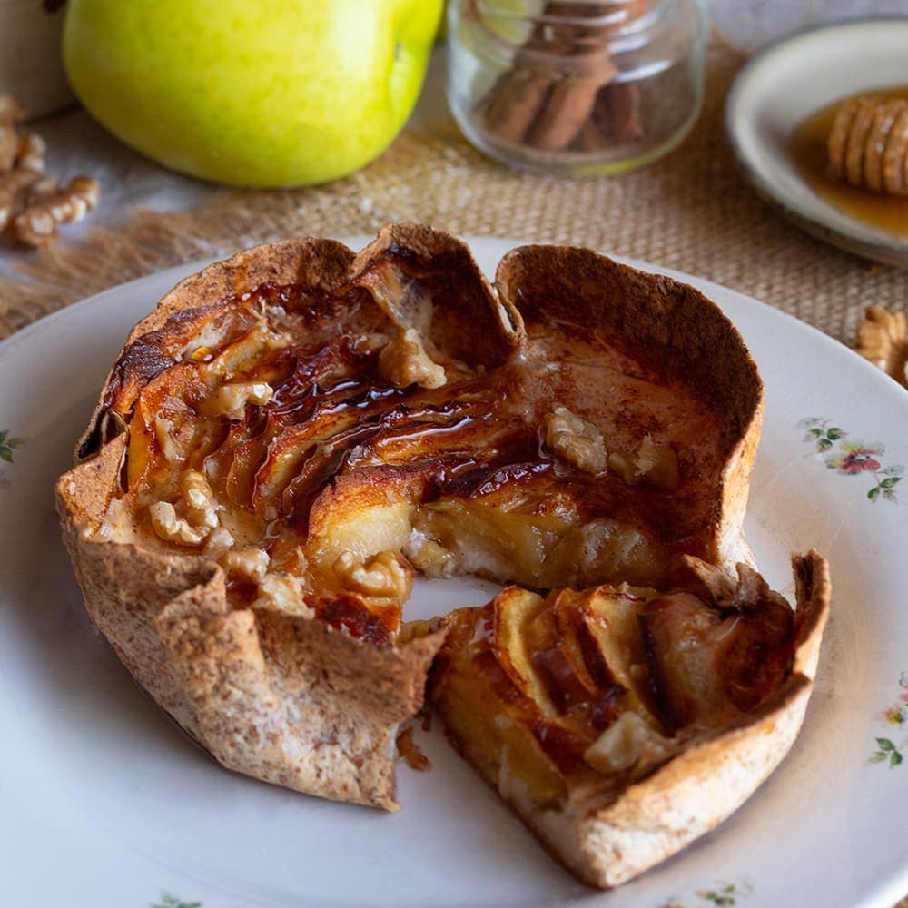 Tarta fácil de manzana en Cecofry