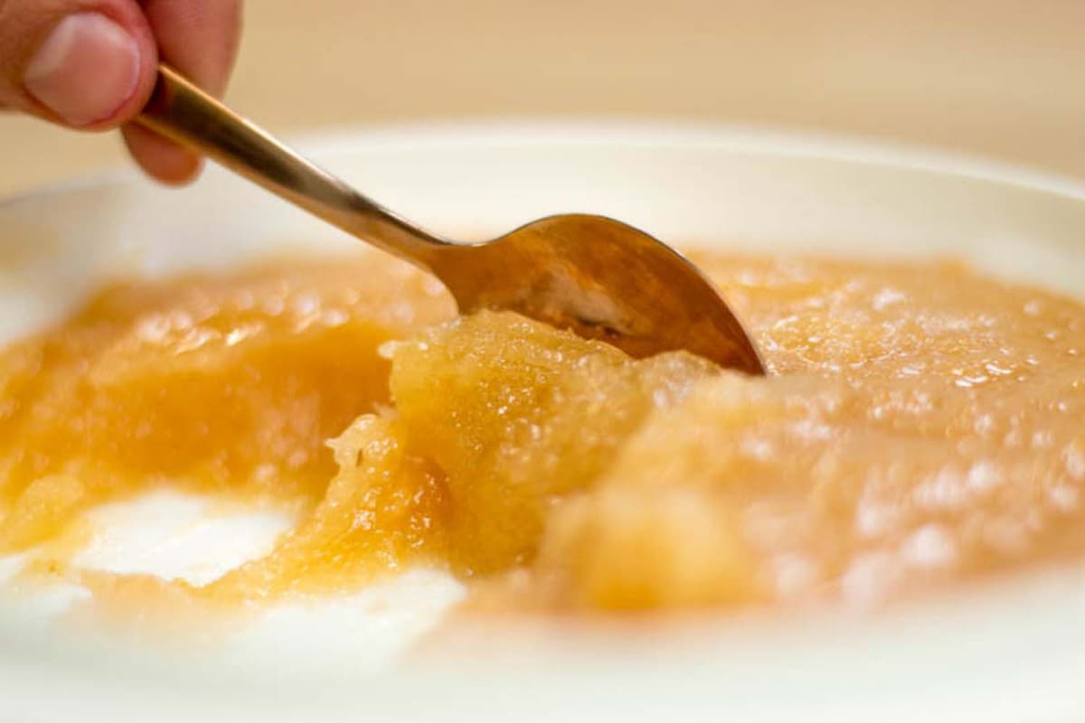 Postre de membrillo en Mambo