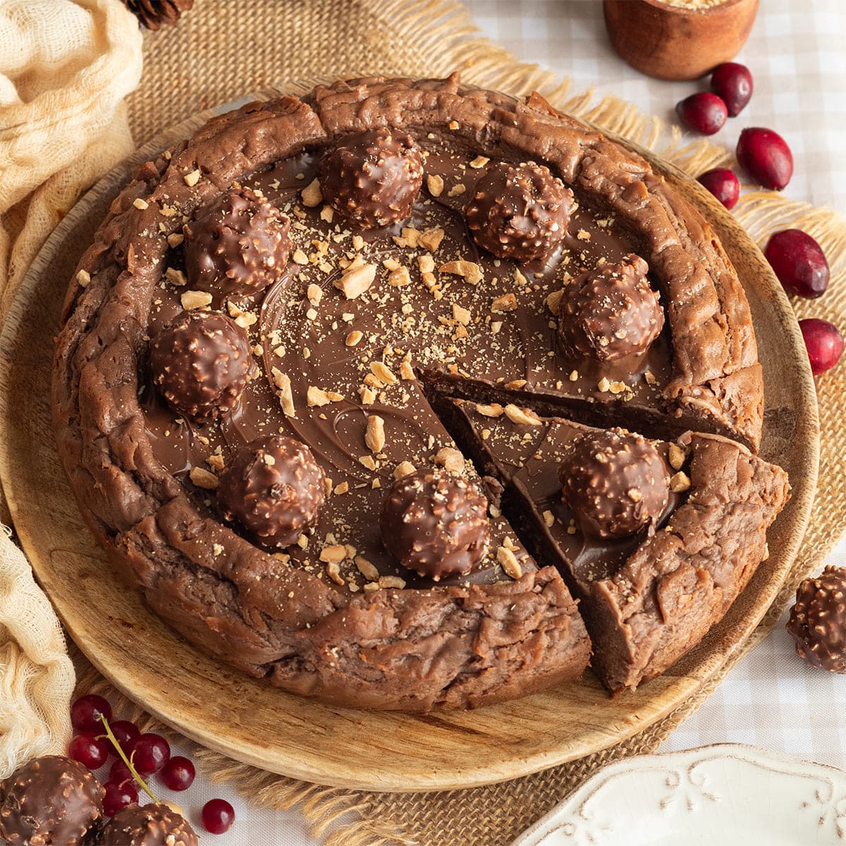 Cheesecake de ferrero en Mambo y Ollas GM