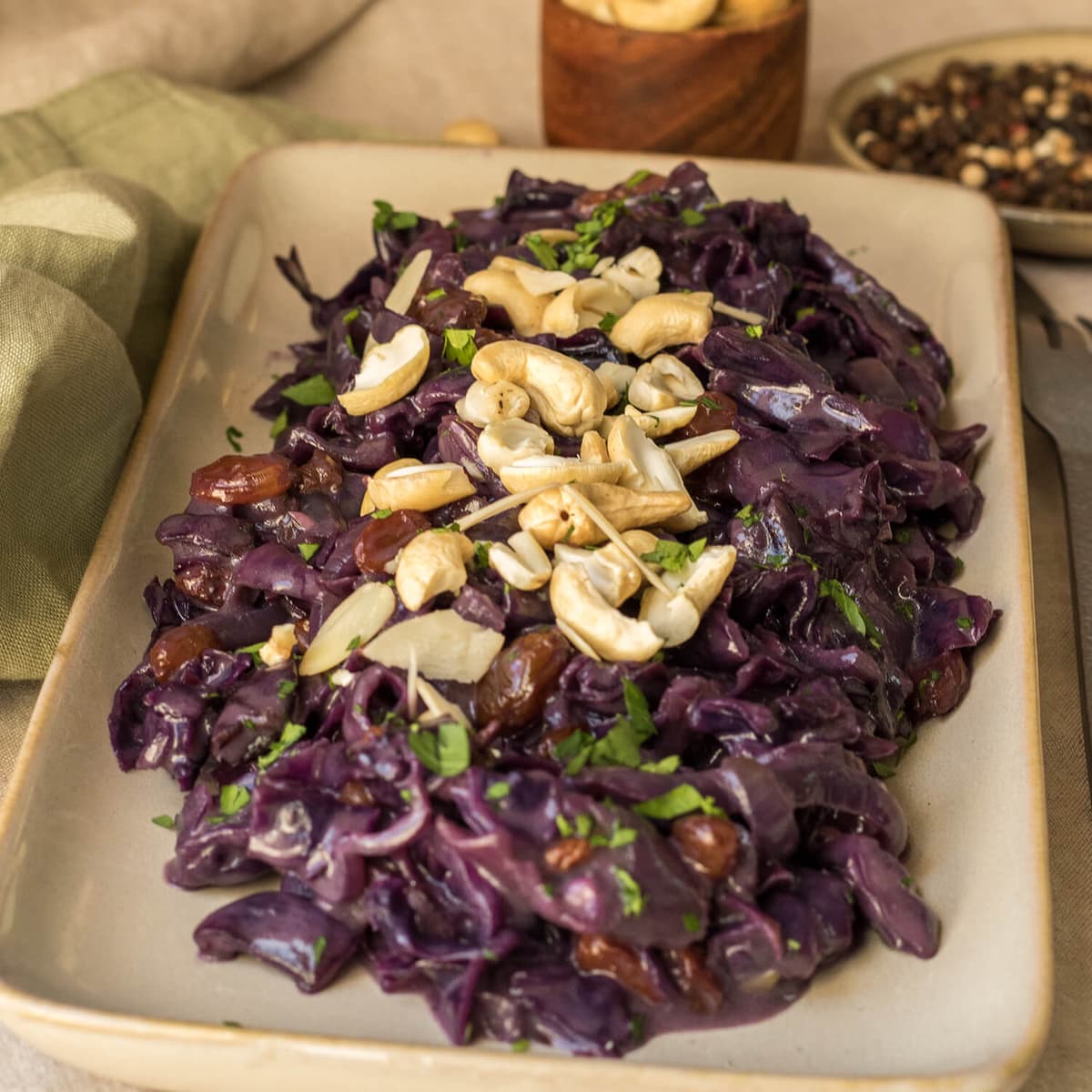 Col lombarda con leche de coco en Ollas GM