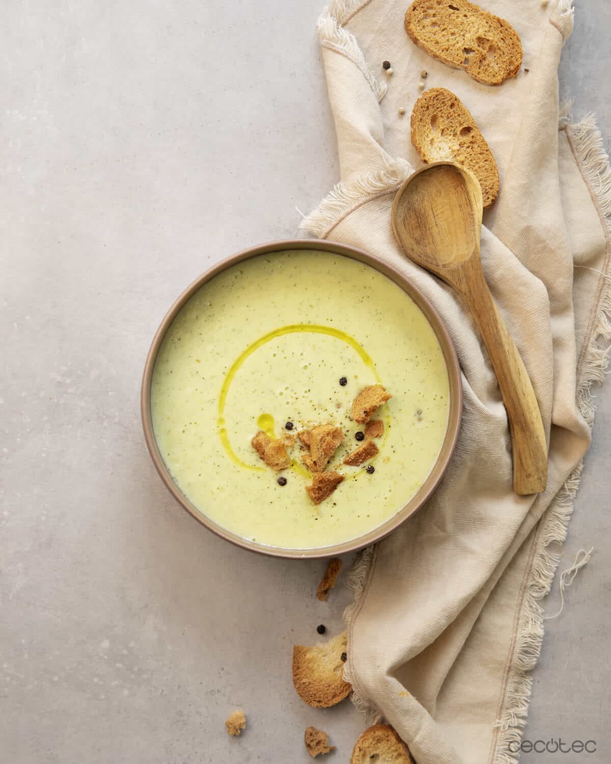 Vichyssoise de calabacín en Mambo