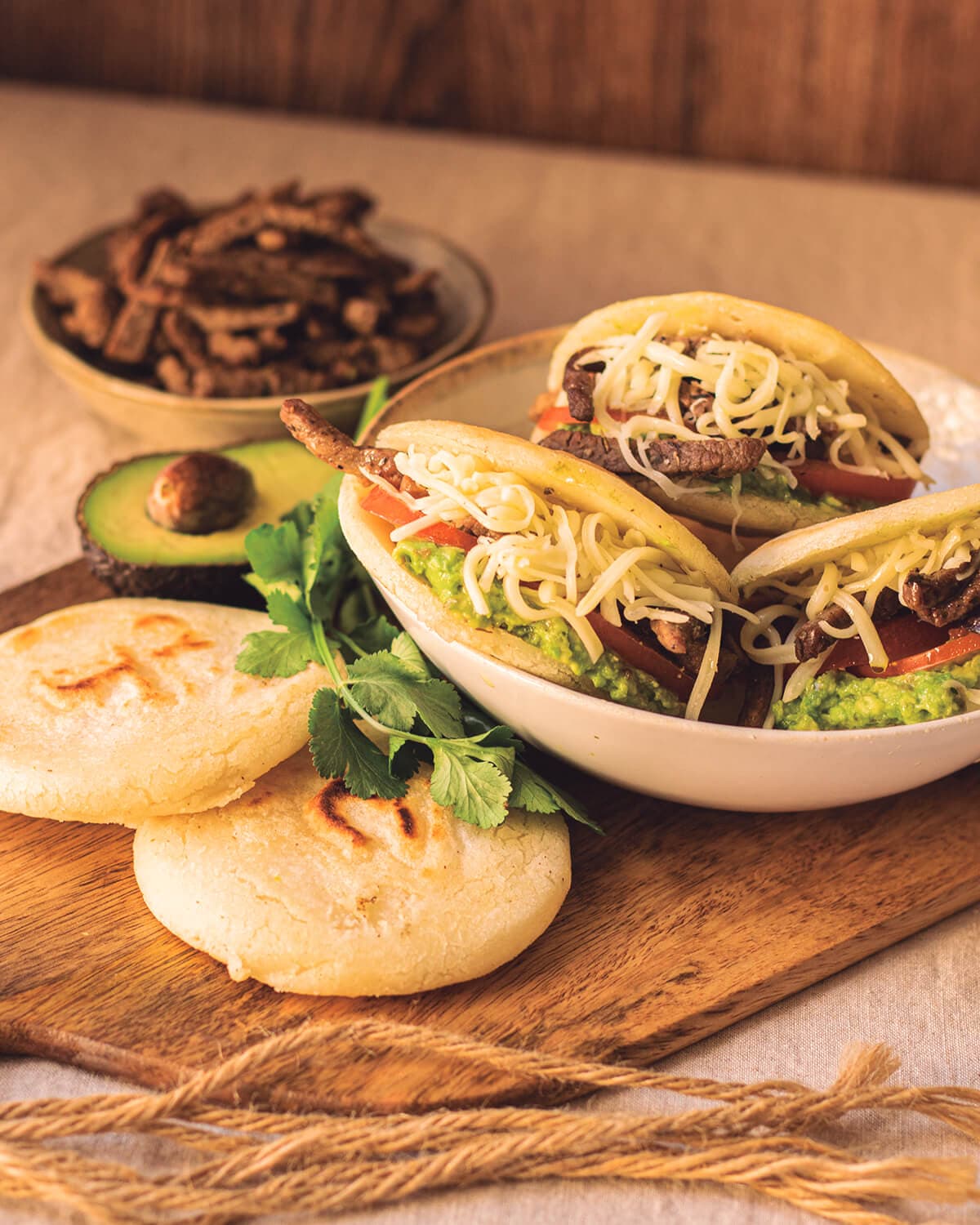 Arepas llaneras en Mambo