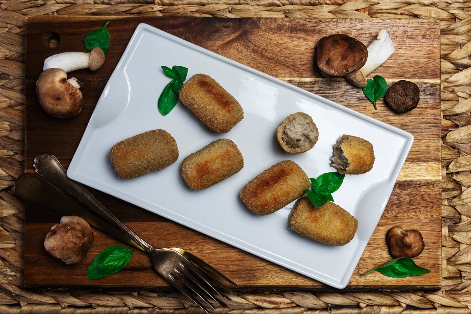 Croquetas de boletus