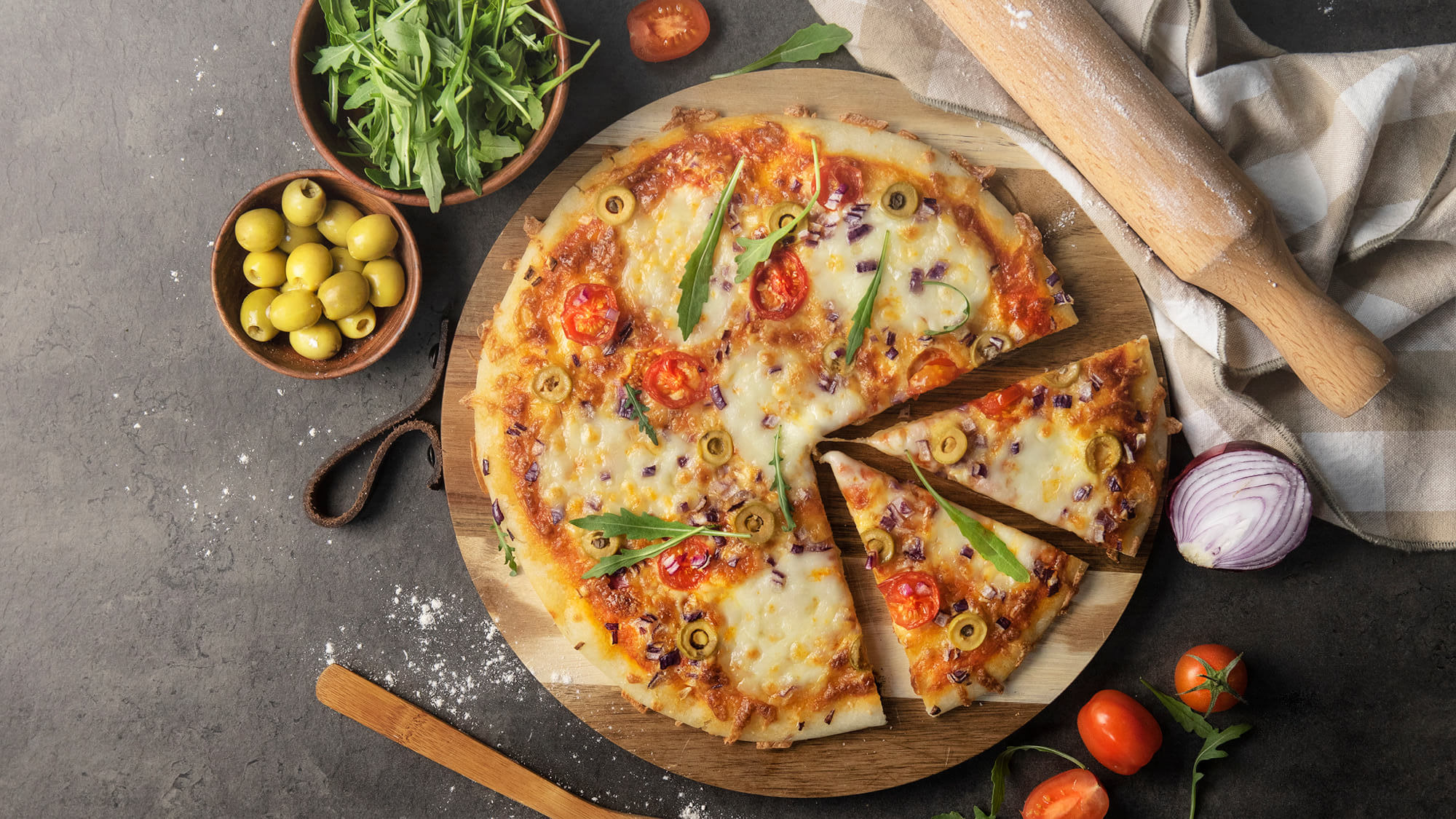 Masa de pizza sin gluten - Recetas Cecotec Mambo · Cecofry