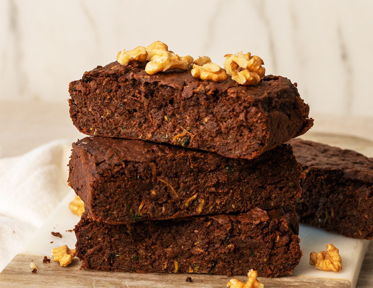 Brownie vegano de calabac n