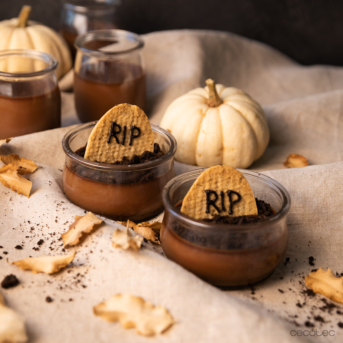Panna cotta Halloween Recetas Cecotec Mambo · Cecofry