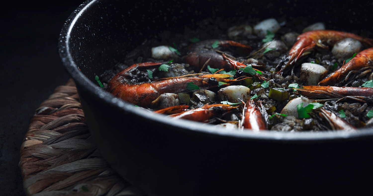 Arroz negro en Turbo Cecofry 4d