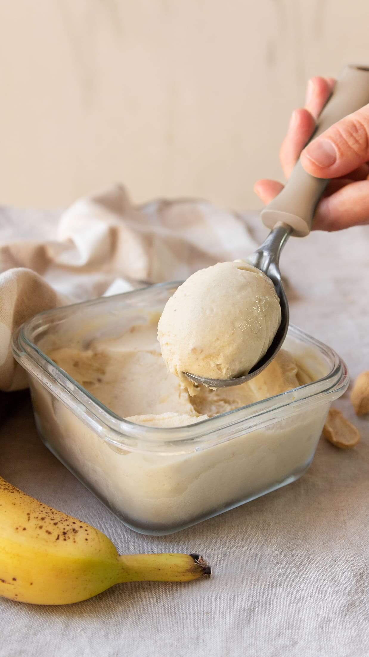 Helado instant neo de pl tano y cacahuete sin l cteos en Mambo